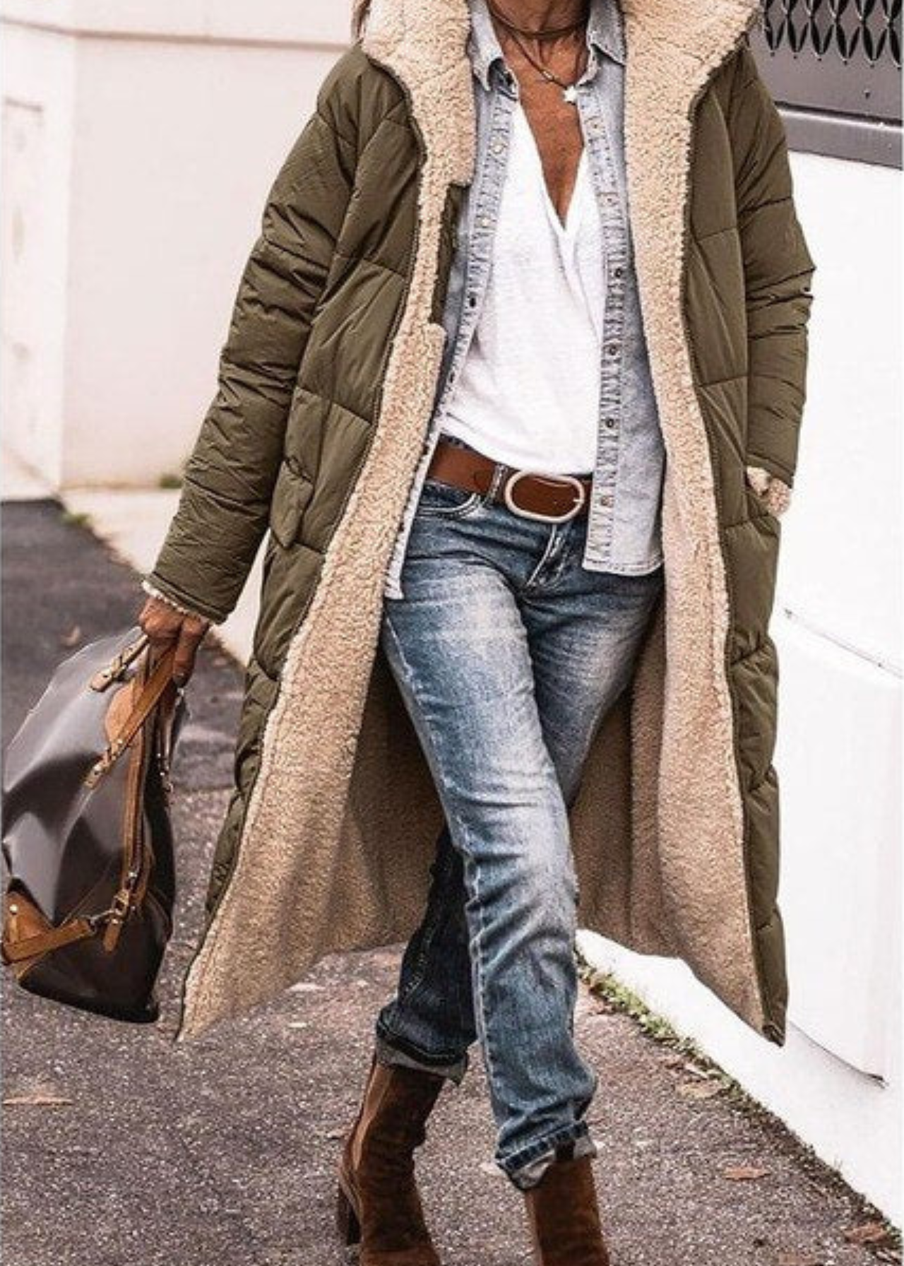 CELIA | REVERSIBLE WOOL-BLEND COAT